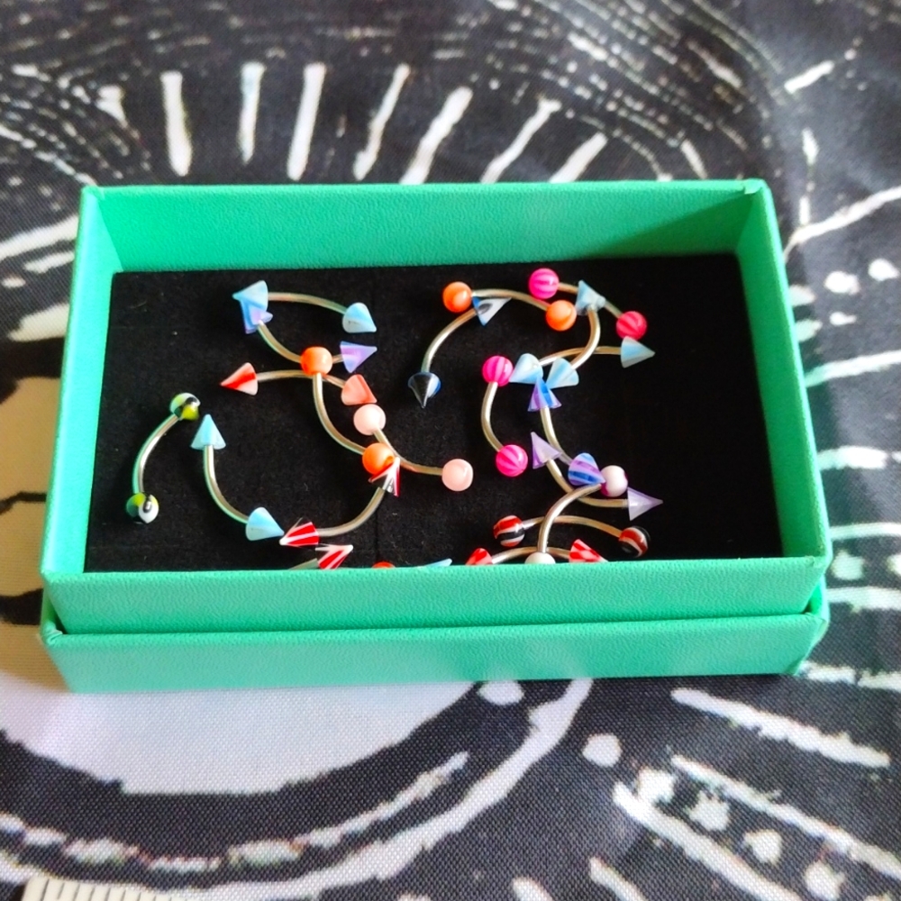 Eyebrow Body Piercing Jewelry 20 Piece NWOT
